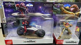 摩托车萨姆斯新款 amiibo 手办 密特罗德究极4穿越未知 现货任天堂