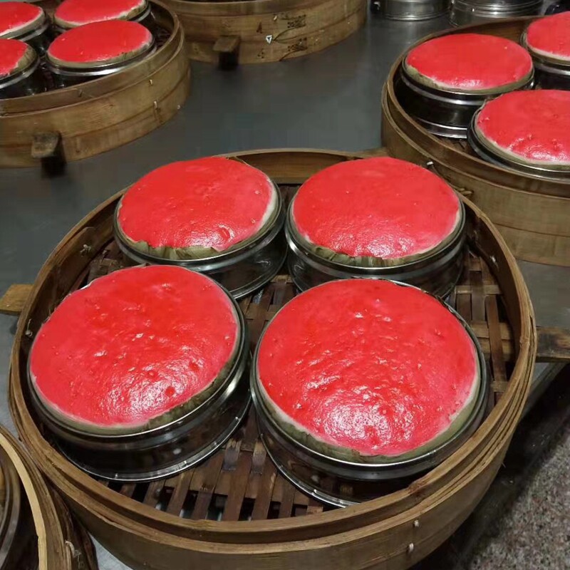 发糕特色小吃传统糕点糯米白糖酒酿糟糕甜味900g水磨遂昌特产糕点