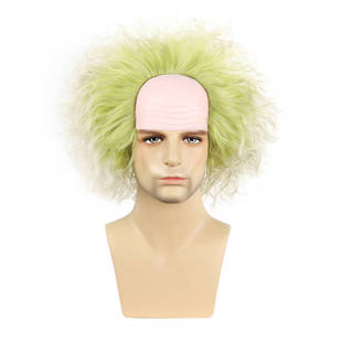 万圣节阴间大法师cos假发 甲壳虫汁迈克尔·基顿 BeetleJuice假发