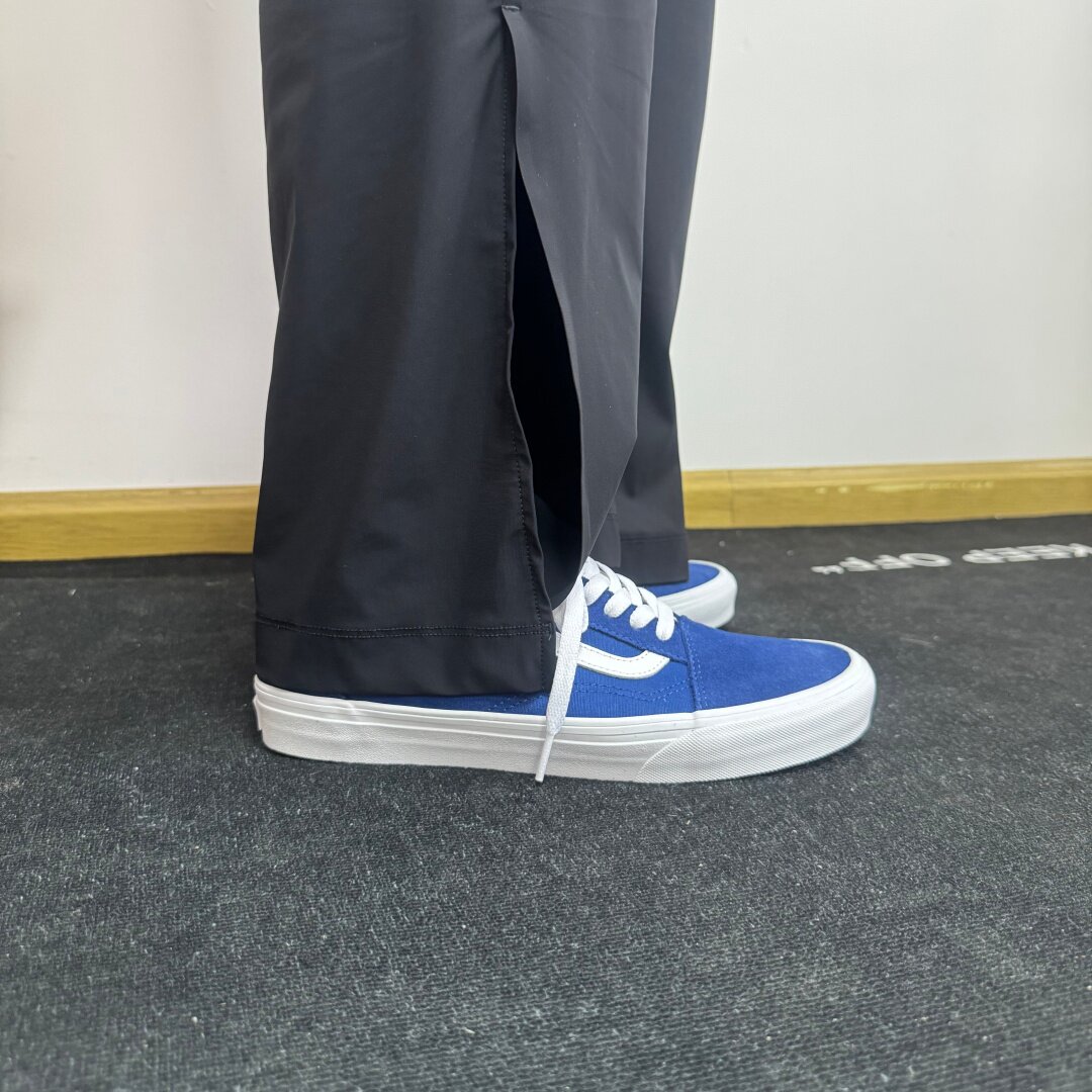 Vans Old Skool 经典百搭 白蓝色板鞋 男女款滑板鞋 VN000D6W7WM
