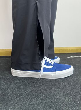 Vans Old Skool 经典百搭 白蓝色板鞋 男女款滑板鞋 VN000D6W7WM