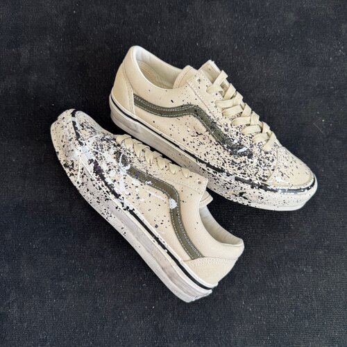 Vans泼墨做旧舒适百搭板鞋