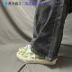 SK8 世界地球日涂鸦印花男女高帮帆布鞋 VANS 板鞋 VN0A4U16ARG