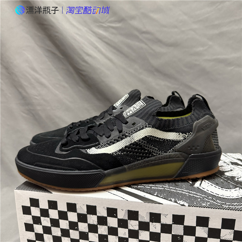 运动鞋vans滑板鞋系带低帮