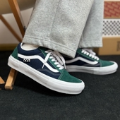 Old 白绿 Skool Vans Skate 舒适低帮 休闲滑板鞋 VN0A2Z3224O