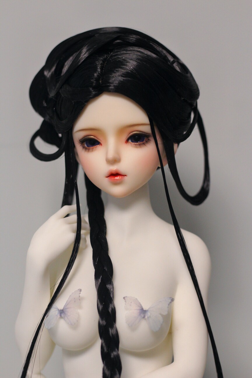 洛珞轩原创BJD三分造型假发 BJD/SJD/胶皮