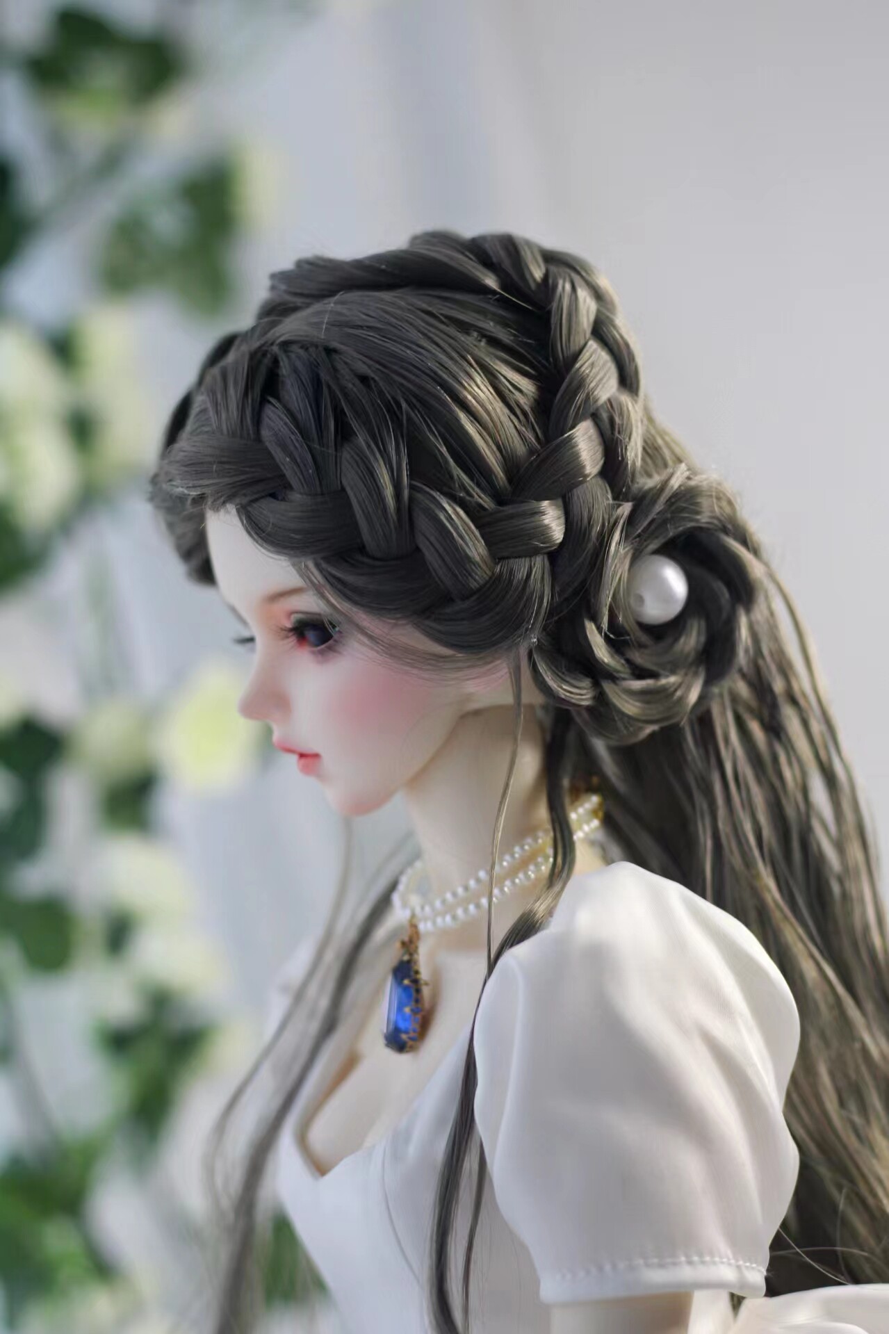 洛珞轩原创BJD三四分造型假发BJD/SJD/胶皮