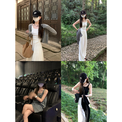 背心大小姐77通勤灰色背心