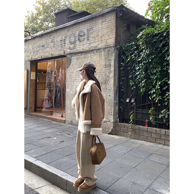 通勤大小姐77长裤全棉阔腿裤