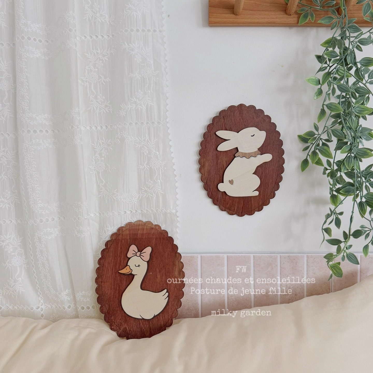 milky garden可爱小鸭子木牌装饰卧室房间儿童幼儿园墙面装饰摆件,节庆用品/礼品,圣诞装饰品,淘宝优惠券,粉丝福利购,淘宝优惠卷