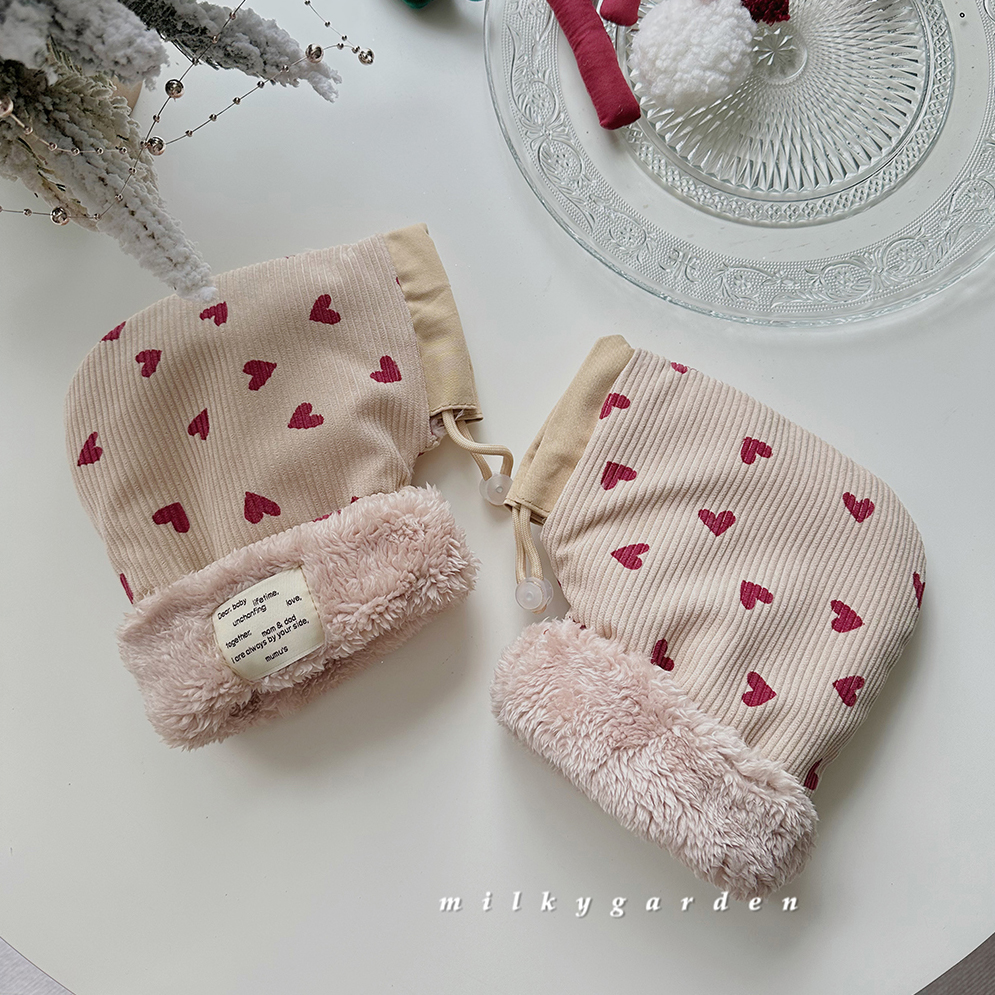 卡通加厚韩式儿童保暖防寒手套