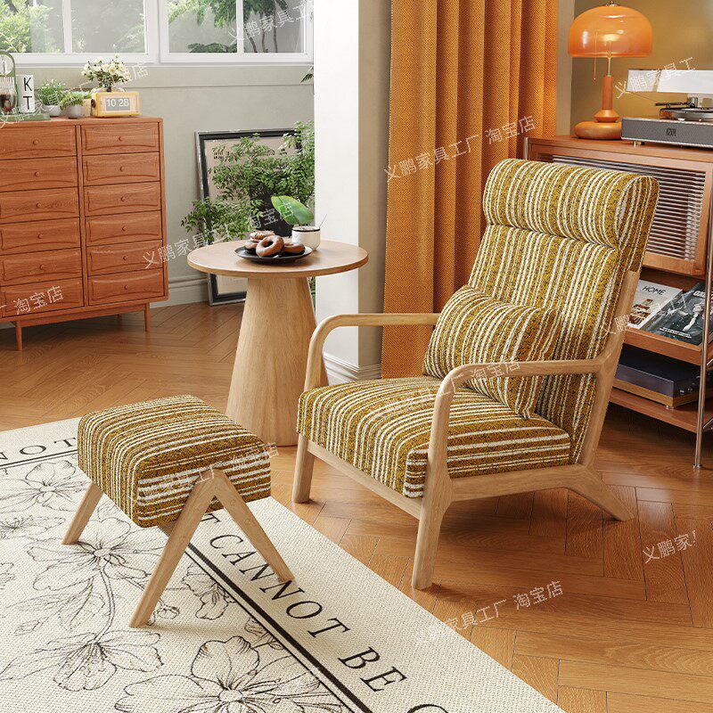 懒人沙发卧室可躺可睡小户型躺椅久坐不累的小沙发主卧床边小沙发