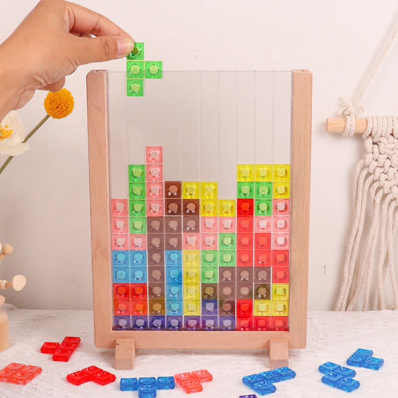 中大班益智区材料投放