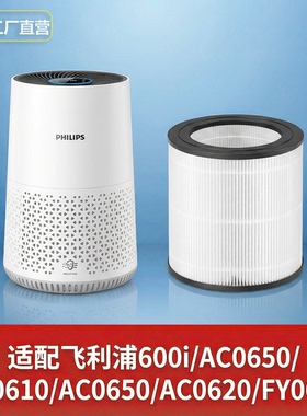 适配飞利浦空气净化器600i/AC0650/10/AC0650/20过滤网FY0611滤芯