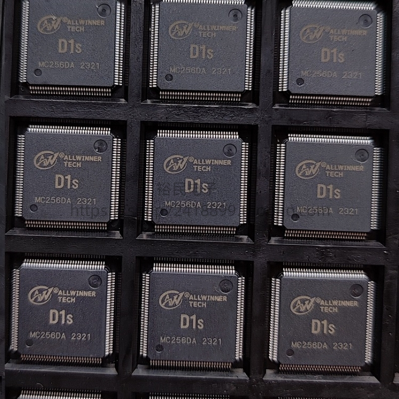 全志Allwinner D1S D1s CPU RISC-V C906 sip 64M DDR 芯片