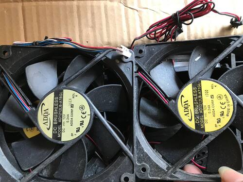 ADDA AD1212LB-A7BGL HB 12cm 4线PMW 12025散热风扇机A71GL A70