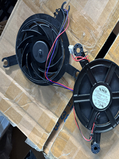 冰箱散热风扇 NMB 11036GH-12L-YA 12V 0.15A 涡轮冰箱制冷风扇