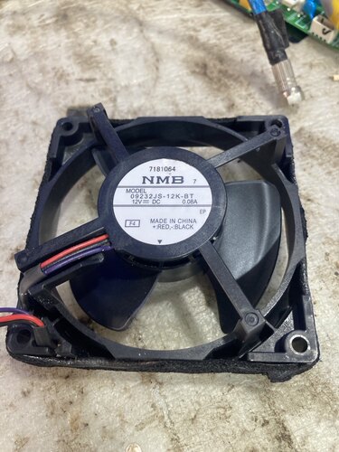 原装 09232JS-12K-BT 9.2cm 12V 0.08A 冰箱内置冷却散热风扇电机