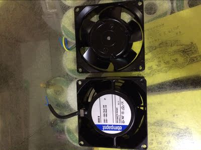 ebmpapst 8556N 8550N 8500N 8506N 8800N  230V风扇8038金属铁叶