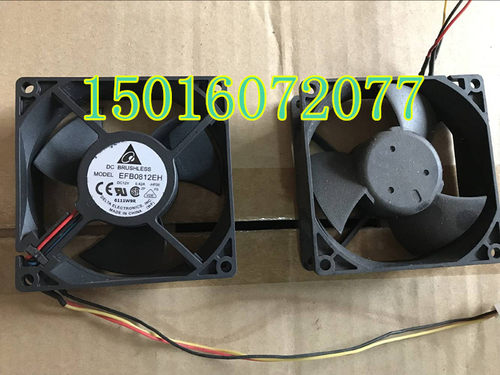 台湾 台达 EFB0812EH-F00 BR00 8CM 12V 0.42A 超频用散热风扇24V
