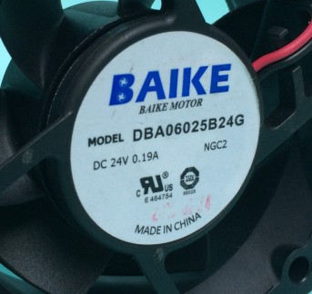 全新 原装正品 BAIKE DBA06025B24G DC24V 0.19A 散热风扇 质量保证正品BAIKE DBA06025B24G DC24V 0.19A 散热风扇大风6025质量保证