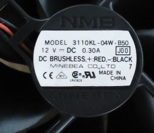 B70 变频器风扇0.3A 3110KL 0.38A 12V 8025 B79 B50 04W NMB 原装