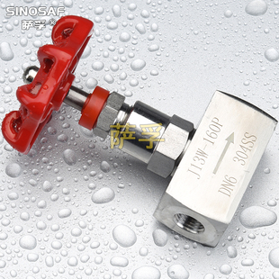 304 316不锈钢高压针型阀J13W-160P内螺纹内丝16Mpa160bar