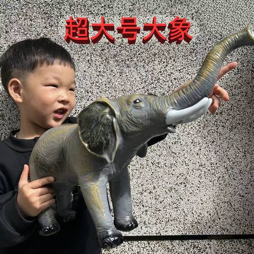 超大号大象模型非洲象模型