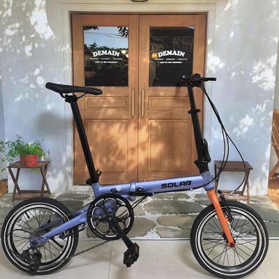 16寸铝合金折叠自行车超轻便携成人儿童单车可放后备箱