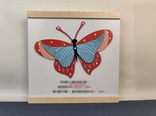 蝴蝶旧事已过装饰画氛围画灯画