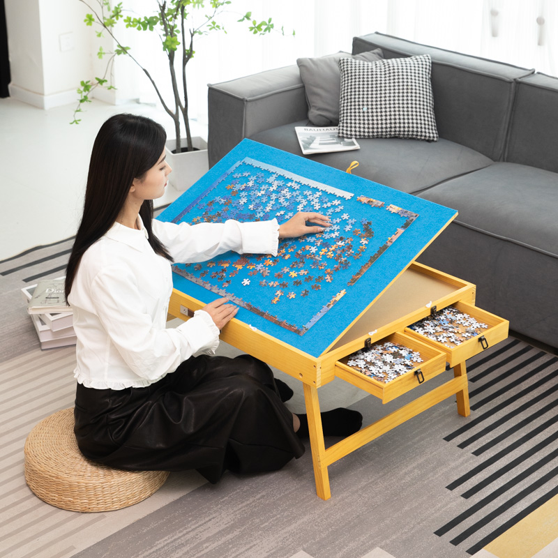 寻缘养心楼1500片12以上拼图桌