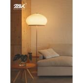 Knit设计师落地灯奶油风简约客厅书房卧室台灯织物LED蘑菇氛围灯