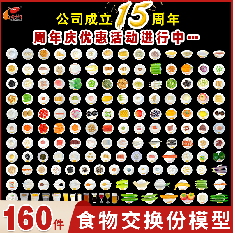 模型膳食宝塔哈喇仔可定制