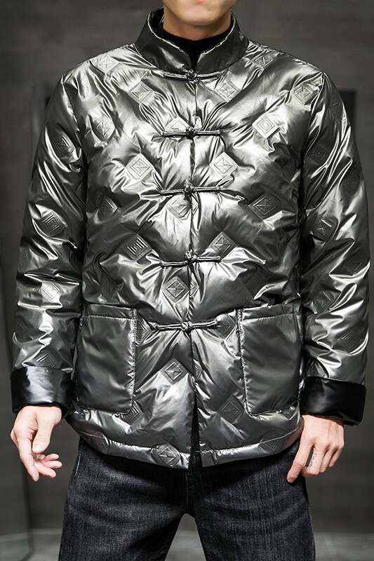 8885^冬季新款男式哑光羽绒棉服冬装外套加厚棉袄哑光棉衣男,男装棉衣,钱塘777(原3023)