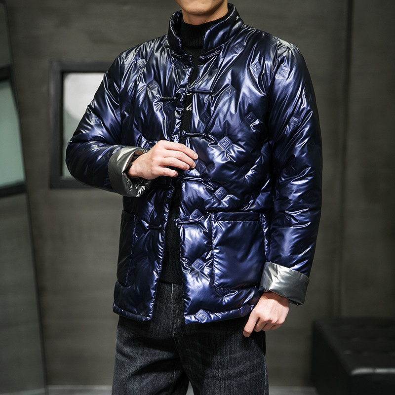 8885^冬季新款男式哑光羽绒棉服冬装外套加厚棉袄哑光棉衣男,男装棉衣,钱塘777(原3023)