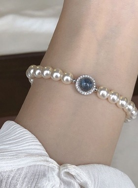 鲛人语水星记 法式复古风珍珠手链轻奢风小众设计高级感精致饰品