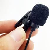 小蜜蜂扩音器领夹式 麦克风话筒教师上课讲课有线衣领胸耳麦领夹麦
