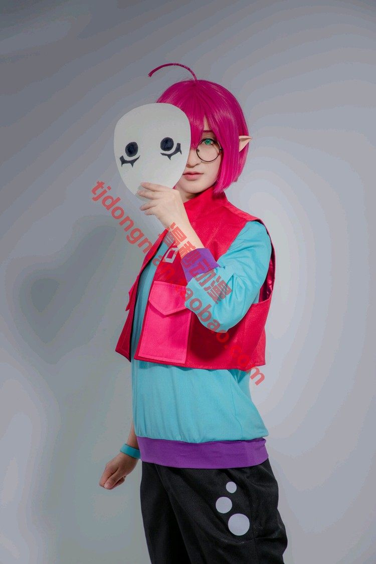 凹凸世界 紫堂幻phantoms 常服 cosplay定做承接动漫服装假发定制