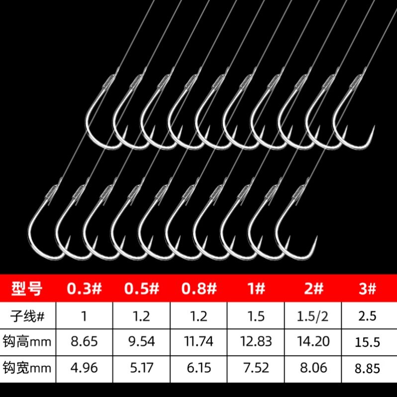 0.3 Sleevelet Peak quality goods make Stripe 2 Fine box-packed fish hook Acne bulk Stainless steel suit Of new stylein the Outdoor/Mountaineer/Camping/Travel Goods , Fishing equipment , Hooks  category - from Buy2taobao.com to provide professional Taobao agent buy service