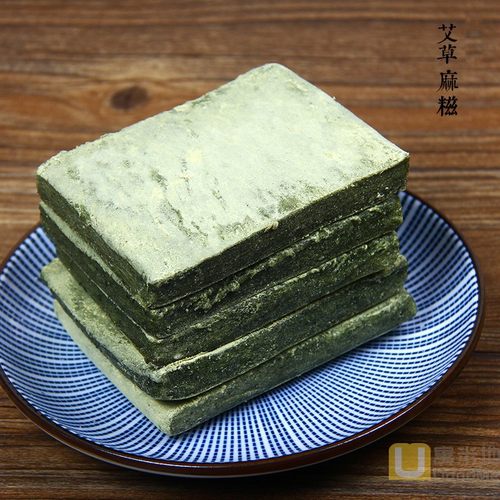 艾草麻糍宁波特产手工糯米糍粑