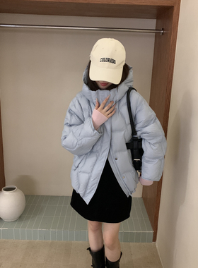 FBKY-冬上新波浪方格龟背连帽中长保暖羽绒服外套98193