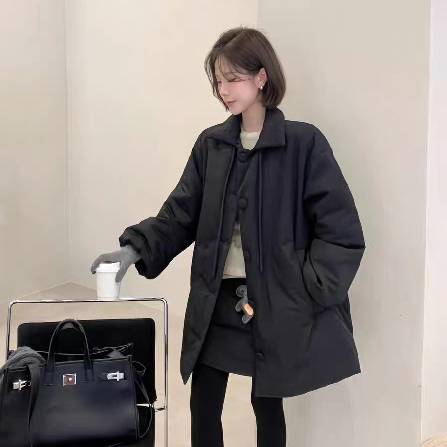 Double romance-松翻领时尚无敌好卖羽绒服(配可拆卸系绳)251607