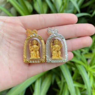 泰国佛牌正品小立尊四面项链挂绳男女吊坠链子手链佛系牌盒子包壳