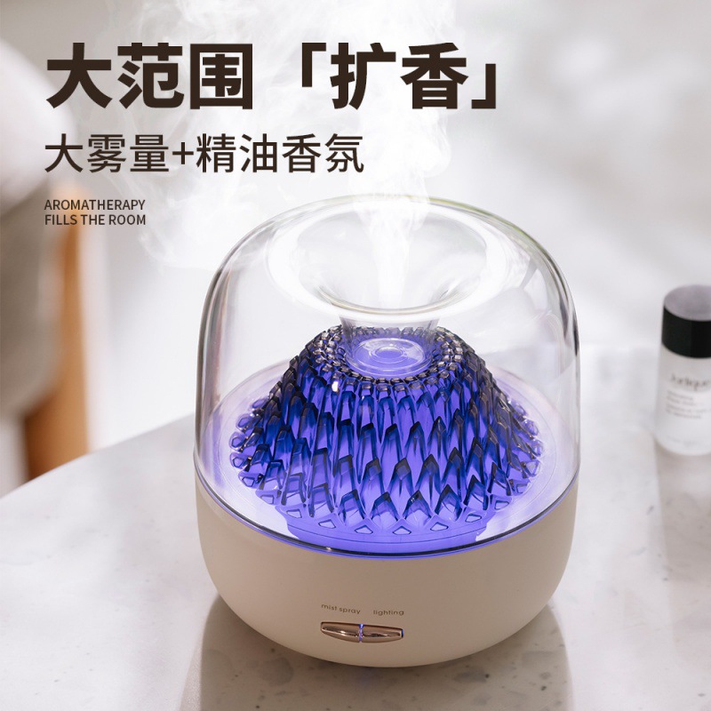 超高级感香薰机自动喷香机加湿超