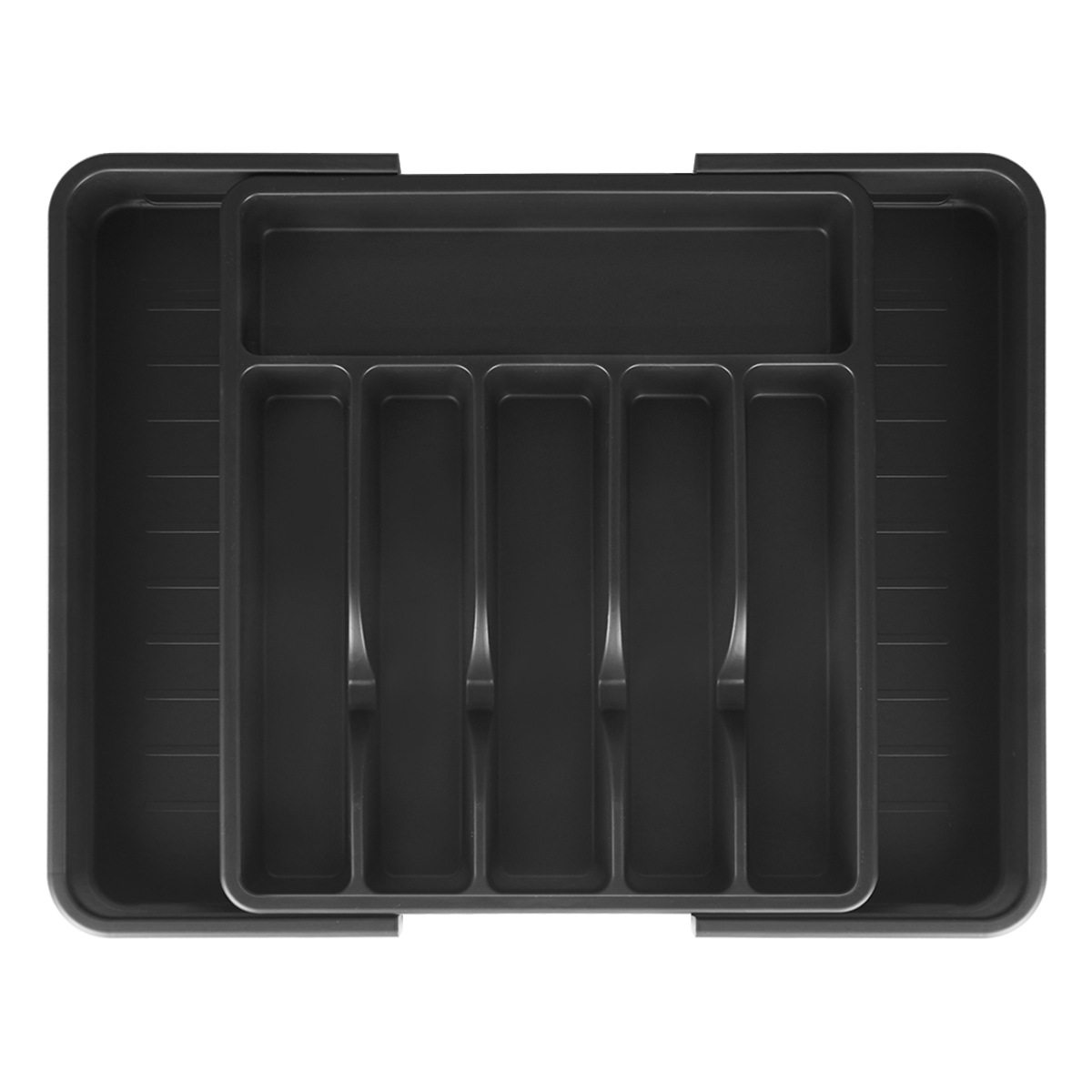 塑料pp防尘抽屉收纳盒厨房筷子餐具零件工具分隔式整理橱柜收纳盒