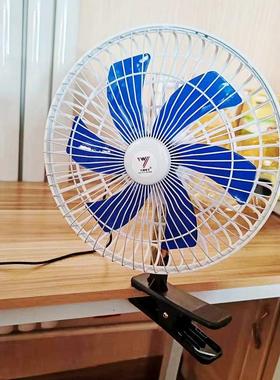 电动车风扇5vUSB办公风扇学生宿舍10寸大风力家用车用摆地摊户外
