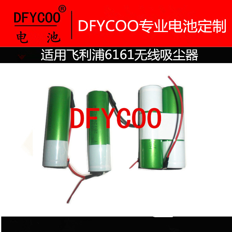 DFYCOO锂电池适用飞利浦FC6166 无线吸尘器专用电池组