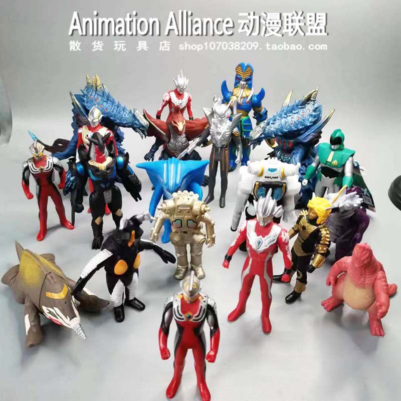 万代散货奥特曼怪兽软胶公仔潮玩古拉金古桥巴顿怪公仔玩具手办
