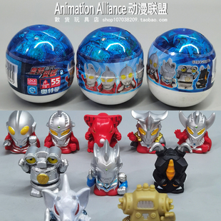 正版散货 迷你小号软胶奥特曼系列手指套 奥特曼怪兽亲自互动玩具