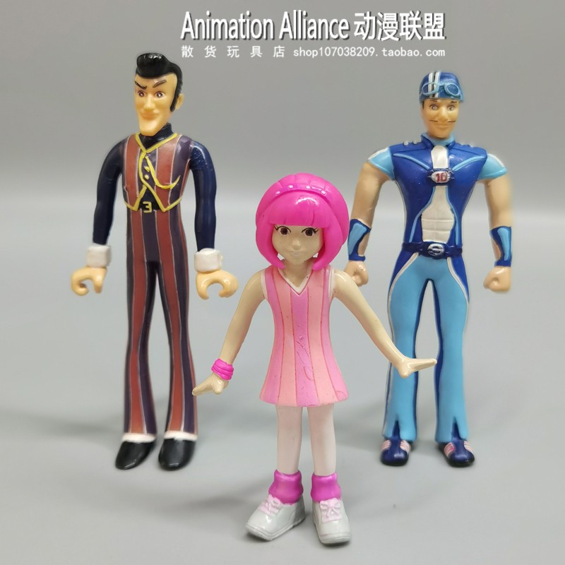 加勒比海盗手办蓝大叔红大叔